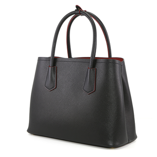 PRADA 普拉达 Double系列 女士牛皮手提包 1BG887 2A4A