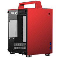 JONSBO 乔思伯 T8 MINI-ITX机箱 侧透 红色