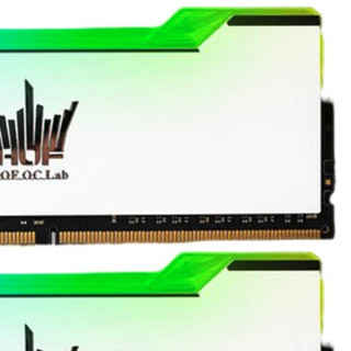 GALAXY 影驰 名人堂系列 HOF OC Lab 幻迹 DDR4 3600MHz RGB 台式机内存 白色 16GB 8GB*2