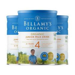 BELLAMY'S 贝拉米 经典系列 有机儿童奶粉 澳版 4段 900g*3罐