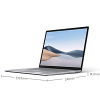 苏宁SUPER会员：Microsoft 微软 Surface Laptop 4  15英寸触屏笔记本电脑 亮铂金 （R7-4980U、8GB、256GB）