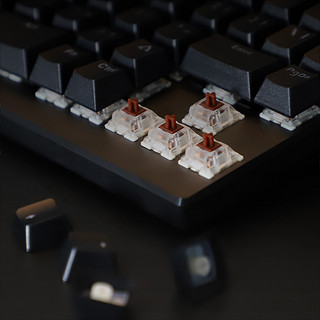 YOUPIN 小米有品 X-Bows Lite 86键 有线机械键盘 黑色 Cherry青轴 RGB