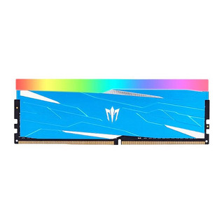 GALAXY 影驰 GAMER系列 GAMER BLUE DDR4 2666MHz RGB 台式机内存 灯条 蓝色 8GB