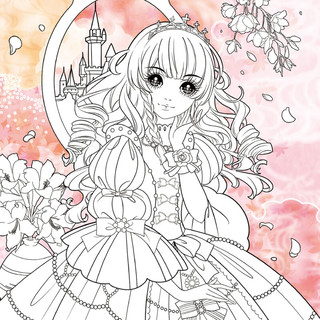 《梦幻公主涂画本·闪闪小精灵》