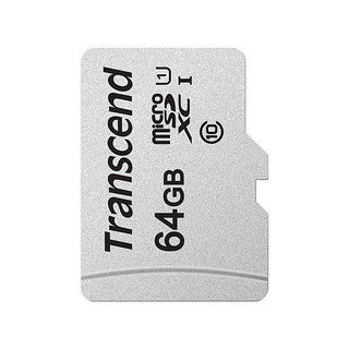 Transcend 创见 300S系列 micro-SD存储卡 64GB（UHS-I、V30、U3、A2）