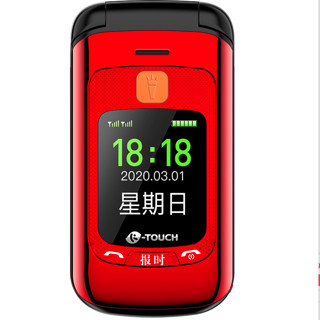 K-TOUCH 天语 V6C 电信版 2G手机 魅力红