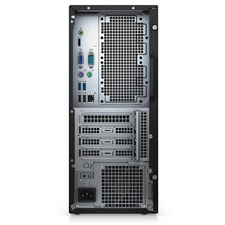 DELL 戴尔 成铭 3980 八代酷睿版 23.8英寸 商务台式机 黑色 (酷睿i5-8500、4G独显、8GB、256GB SSD+1TB HDD、风冷)