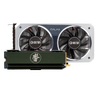 galaxy 影驰 geforce gtx 1650 大将 显卡 4gb 银黑色 擎 512gb m.