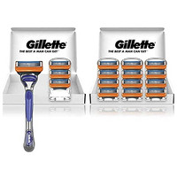 Prime会员：Gillette 吉列 Fusion 5+1 手动剃须刀（主体+替换刀头16个）