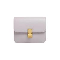 CELINE 思琳 Classic系列 TEEN 女士软木纹牛皮革手袋 192523XLA 32LG 薰衣草灰