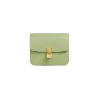 CELINE 思琳 Classic系列 TEEN 女士软木纹牛皮革手袋 192523XLA 31SA 鼠尾草灰