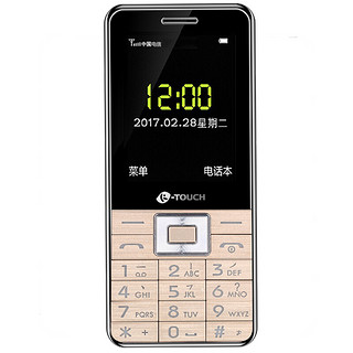 K-TOUCH 天语 X71C 电信版 2G手机 金色
