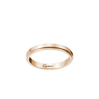 Cartier 卡地亚 CARTIER D'AMOUR 系列 B4093700 中性简约18K玫瑰金戒指