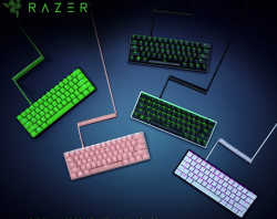 RAZER 雷蛇 PBT键帽+弹簧线升级套装