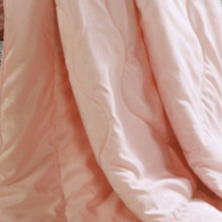 MERCURY 水星家纺 奥斯丁玫瑰 四孔纤维夏被 粉色 200*230cm
