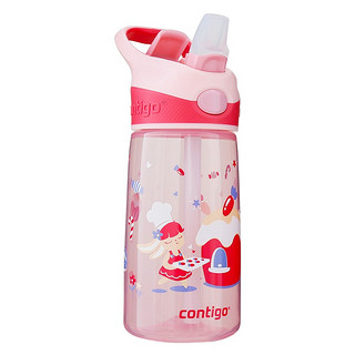 contigo 康迪克 悠享系列 HBC-STR115 儿童吸管杯 450ml 小小烘焙师