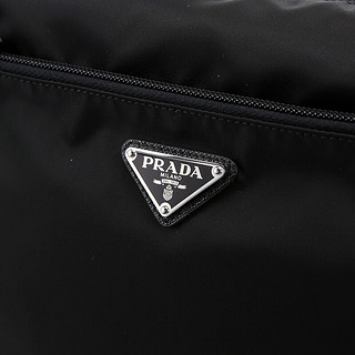 PRADA 普拉达 女士织物斜挎包 1BC421-V44-F0002 黑色