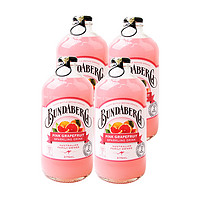 BUNDABERG 宾得宝 澳州原装进口 宾得宝（Bundaberg） 含气葡萄柚汁饮料 375ml*4瓶