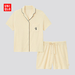 UNIQLO 优衣库 PEANUTS 440930 女士家居服套装