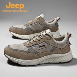 jeep男鞋跑步鞋男士鞋子百搭运动鞋春秋款休闲鞋男2021新款旅游鞋