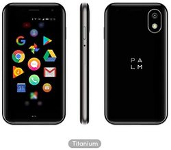 Palm Phone PVG100(小型高级解锁手机),4G LTE,32GB 内存,钛 - 解锁