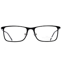 CHARMANT 夏蒙 全框光学近视眼镜 GA38008 BK/黑色赠擦镜纸 10片+螺丝刀 +精美眼镜礼盒 +固定眼镜配件+1.56精视防蓝光镜片 两片