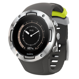 SUUNTO 颂拓 SUUNTO 5 运动手表 SS050453000 动感灰 46mm