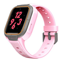 xun 小寻 S3 4G智能手表 42mm 樱花粉 粉色硅胶表带（GPS、IPX7防水）