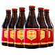 CHIMAY 智美 Chimay红帽啤酒330ml*6瓶比利时修道士