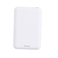 BASEUS 倍思 M25P 移动电源 白色 10000mAh Type-C Lightning 3.0A双向快充