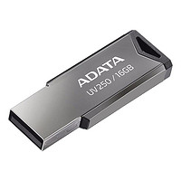 ADATA 威刚 UV250 USB 3.2 U盘 银灰 16GB USB