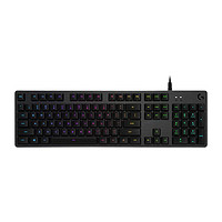 logitech 罗技 G512 104键 有线机械键盘 黑色 罗技T轴 RGB