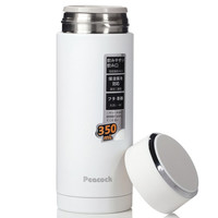 Peacock 孔雀 WBA-35-W 保温杯 350ml 白色
