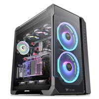 Thermaltake 曜越 View 51 TG ARGB ATX机箱 半侧透 黑色