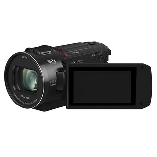 松下(Panasonic) 4K摄像机家用直播高清光学24倍变便携数码DV录像录影摄影机VX1GK 官方标配