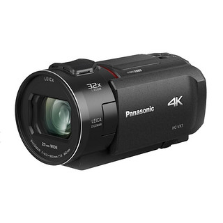 松下(Panasonic) 4K摄像机家用直播高清光学24倍变便携数码DV录像录影摄影机VX1GK 官方标配