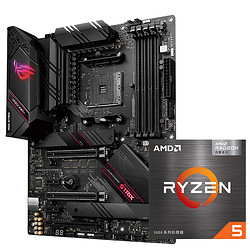 ROG 玩家国度 STRIX B550-E GAMING主板 + AMD R7 5800X CPU处理器 板U套装