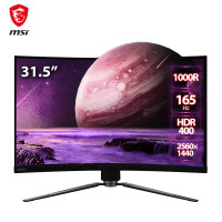 24期免息：MSI 微星 MPG ARTYMIS 323CQR 月神 34英寸曲面VA显示器（2560x1440、165Hz、1000R、HDR400）