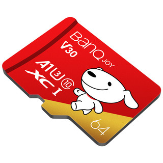 BanQ U1 PRO 京东JOY联名款 Micro-SD存储卡 64GB（UHS-I、V30、U3、A1）