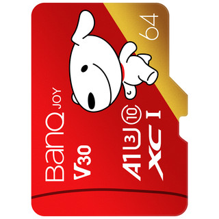 BanQ U1 PRO 京东JOY联名款 Micro-SD存储卡 64GB（UHS-I、V30、U3、A1）