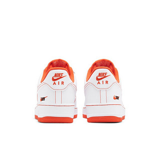 NIKE 耐克 Air Force 1系列 男子休闲运动鞋 CT2585-100 白橙 42