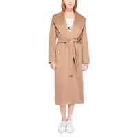 Max Mara 麦丝玛拉 Loriana 女士纯羊毛长款大衣