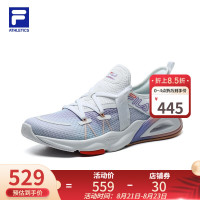 FILA 斐乐 女鞋跑步鞋2021夏季新款健身鞋缓震网面透气跑鞋运动鞋 透心蓝-AB 37.5