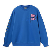 LI-NING 李宁 MARS系列 中性运动卫衣 AWDRD68-3 星云蓝 XXL