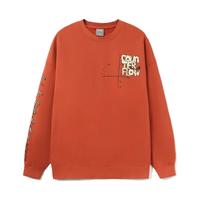 LI-NING 李宁 MARS系列 中性运动卫衣 AWDRD68-4 陶土褐 XS