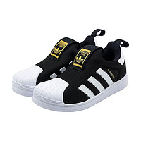 adidas ORIGINALS Superstar 360 I 男女童通用休闲运动鞋 S82711 一号黑/白/金 27码