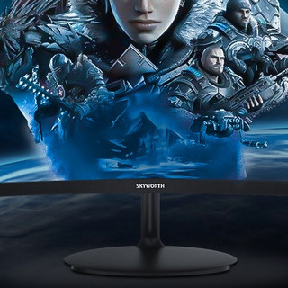 SKYWORTH 创维 24G1 24英寸 VA 曲面 FreeSync 显示器(1920×1080、144Hz、92%sRGB）