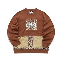 FILA 斐乐 Fusion WM联名款 男子运动卫衣 T11M137203F-BR 褐石棕 XS