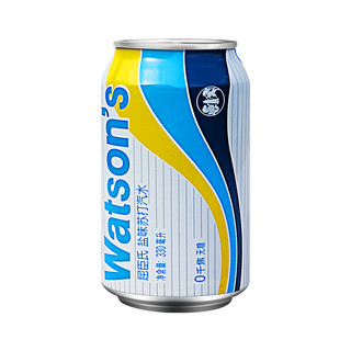 watsons 屈臣氏 苏打汽水 盐味 330ml*6罐