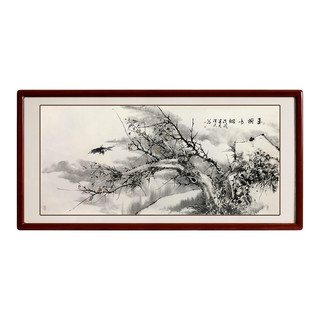 尚得堂国画花鸟名家手绘真迹新中式客厅装饰画卧室挂画餐厅水墨画